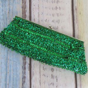 Vintage 80's/90's sequin clutch or shoulder bag